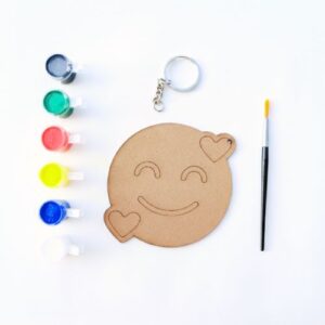 Smiley Keychain Art Kit