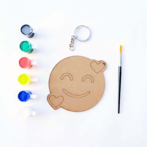 Smiley Keychain Art Kit