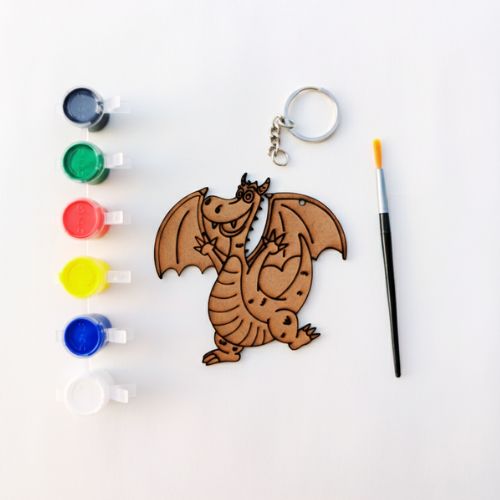 Dragon Keychain Art Kit