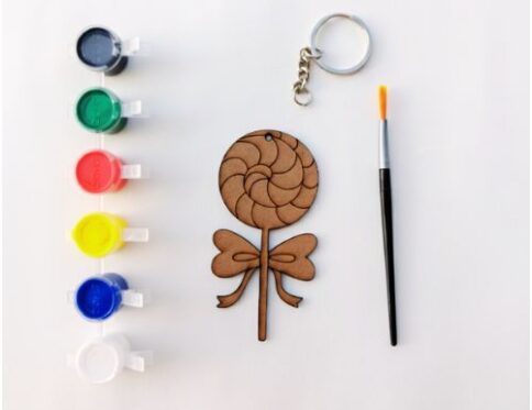 Lollypop Keychain Art Kit