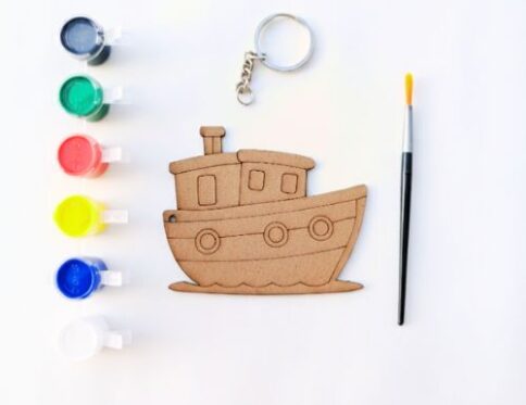 Ship Keychain Art Kit
