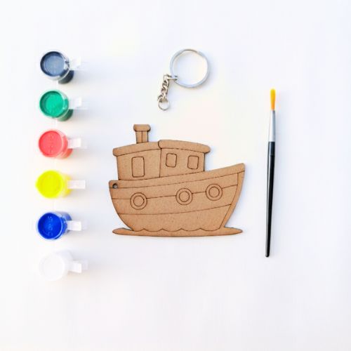 Ship Keychain Art Kit