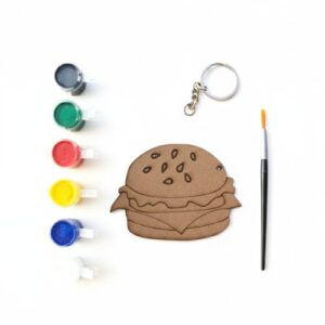 Burger Keychain Art Kit