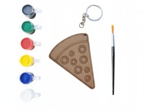 Pizza Keychain Art Kit