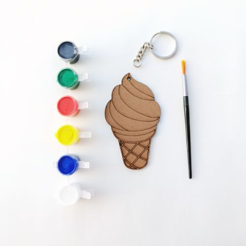 Ice-cream Keychain Art Kit