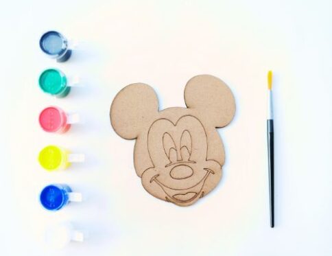 Micky Mouse Fridge Magnet Art Kit For Kids