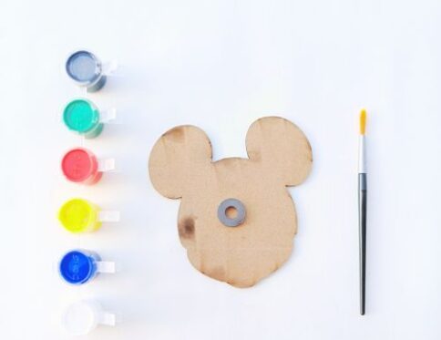 Micky Mouse Fridge Magnet Art Kit For Kids