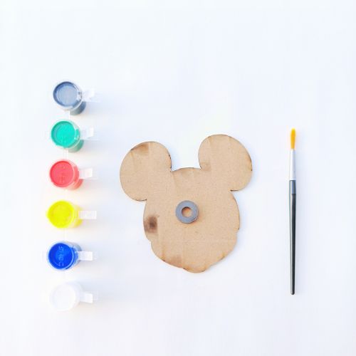 Micky Mouse Fridge Magnet Art Kit For Kids