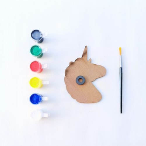 Unicorn Fridge Magnet Art Kit For Kids