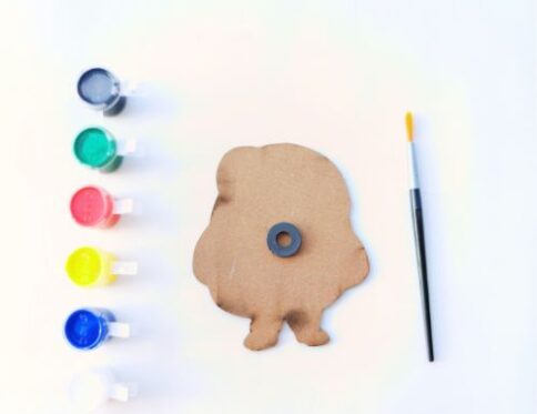 Minion Fridge Magnet Art Kit For Kids