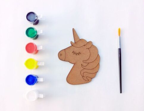 Unicorn Fridge Magnet Art Kit For Kids
