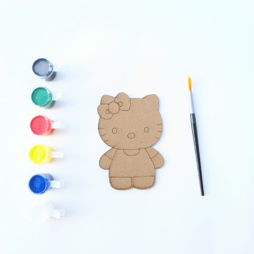 Kitty Fridge Magnet Art Kit For Kids