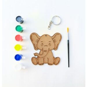 Elephant Keychain Art Kit