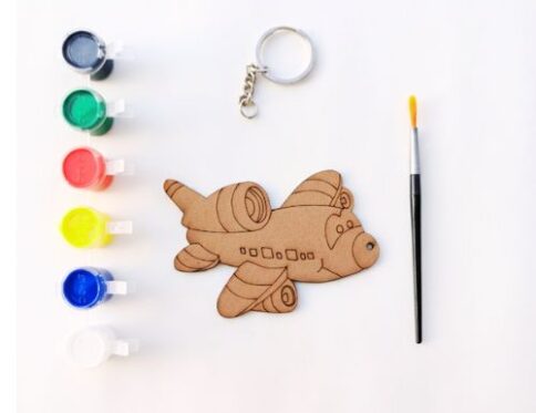 Aeroplane Keychain Art Kit