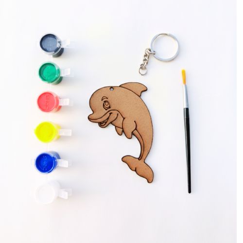 Dolphin Keychain Art Kit