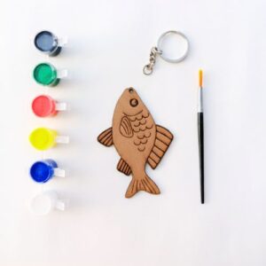 Fish Keychain Art Kit