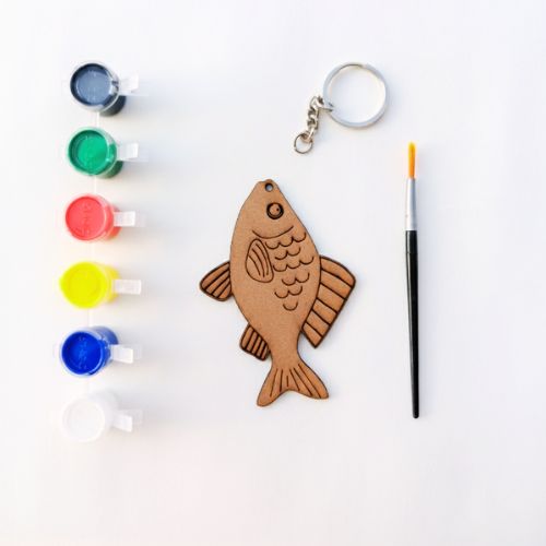 Fish Keychain Art Kit Fish Keychain Art Kit