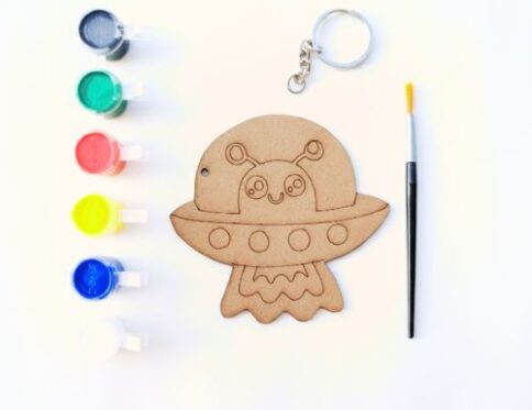 UFO Keychain Art Kit