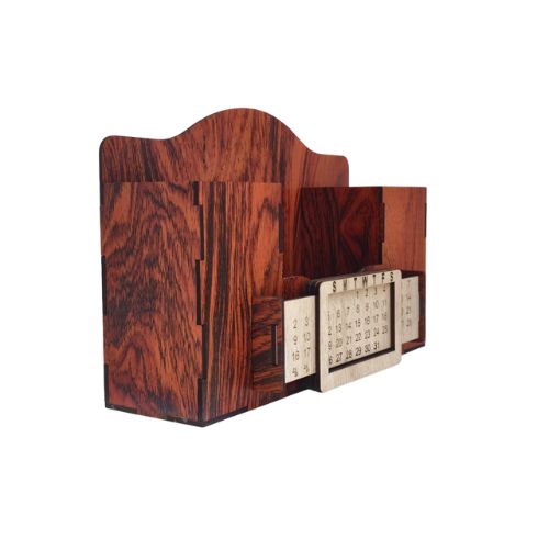 3 in 1 calender pen Holder | Desk Organizer