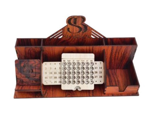 calender mobile and pen Holder | Desk Organizer