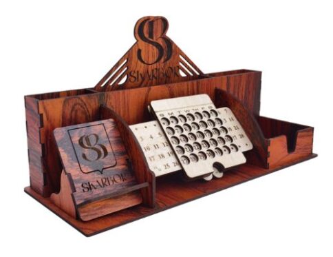calender mobile and pen Holder | Desk Organizer