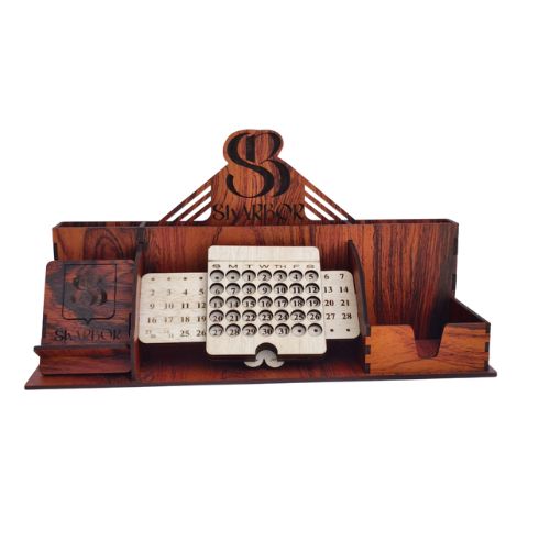 calender mobile and pen Holder | Desk Organizer