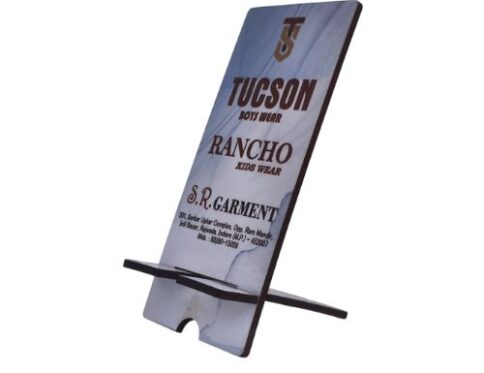 customised with print Mobile Stand | Desk Organizer