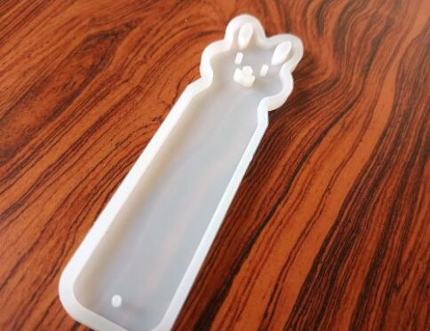 Rabbit Bookmark Mould 6 Inch