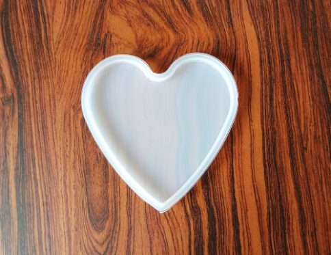 4" Heart Shape Rasin Mould