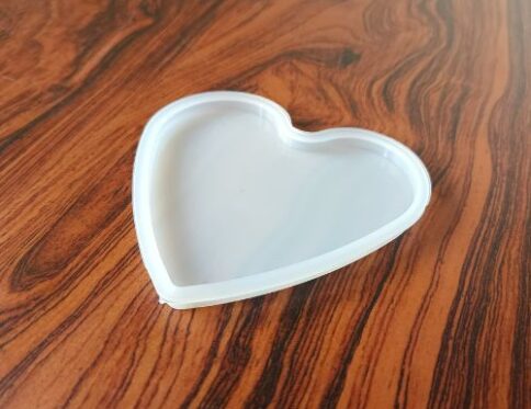 4" Heart Shape Rasin Mould