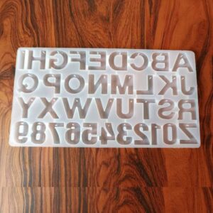 Back Alphabet Hole Mould