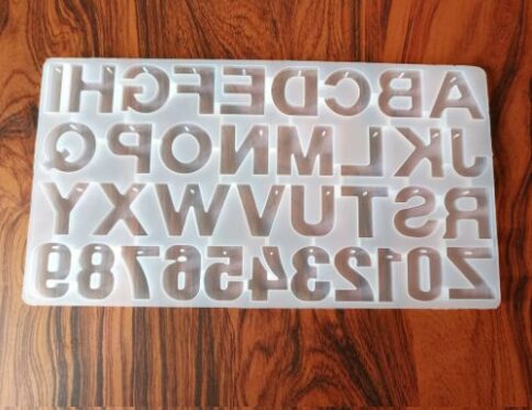 Back Alphabet Hole Mould