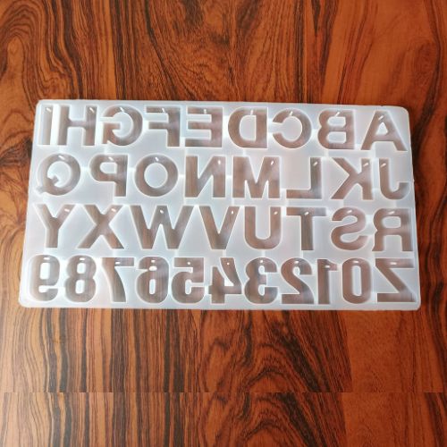 Back Alphabet Hole Mould