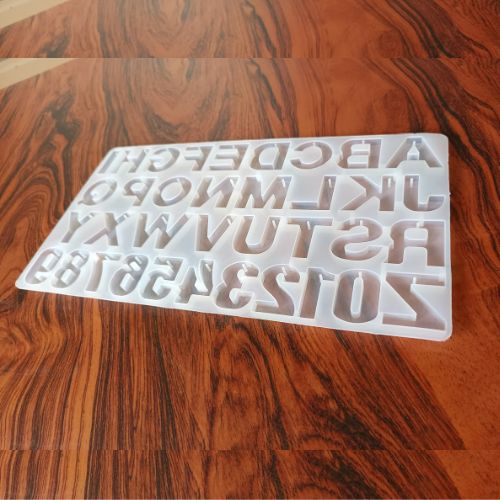 Back Alphabet Hole Mould