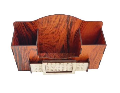 3 in 1 calender pen Holder | Desk Organizer