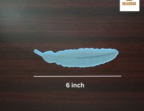 6" Feather Bookmark Mould