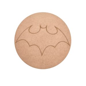 Batman DC Pre Marked Round MDF