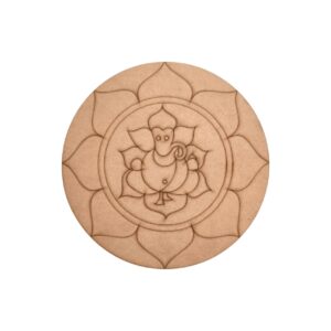 Ganesha Pre Marked Round MDF