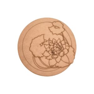 Lotus Pre Marked Round MDF 2