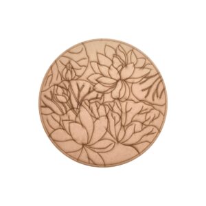 Lotus Pre Marked Round MDF