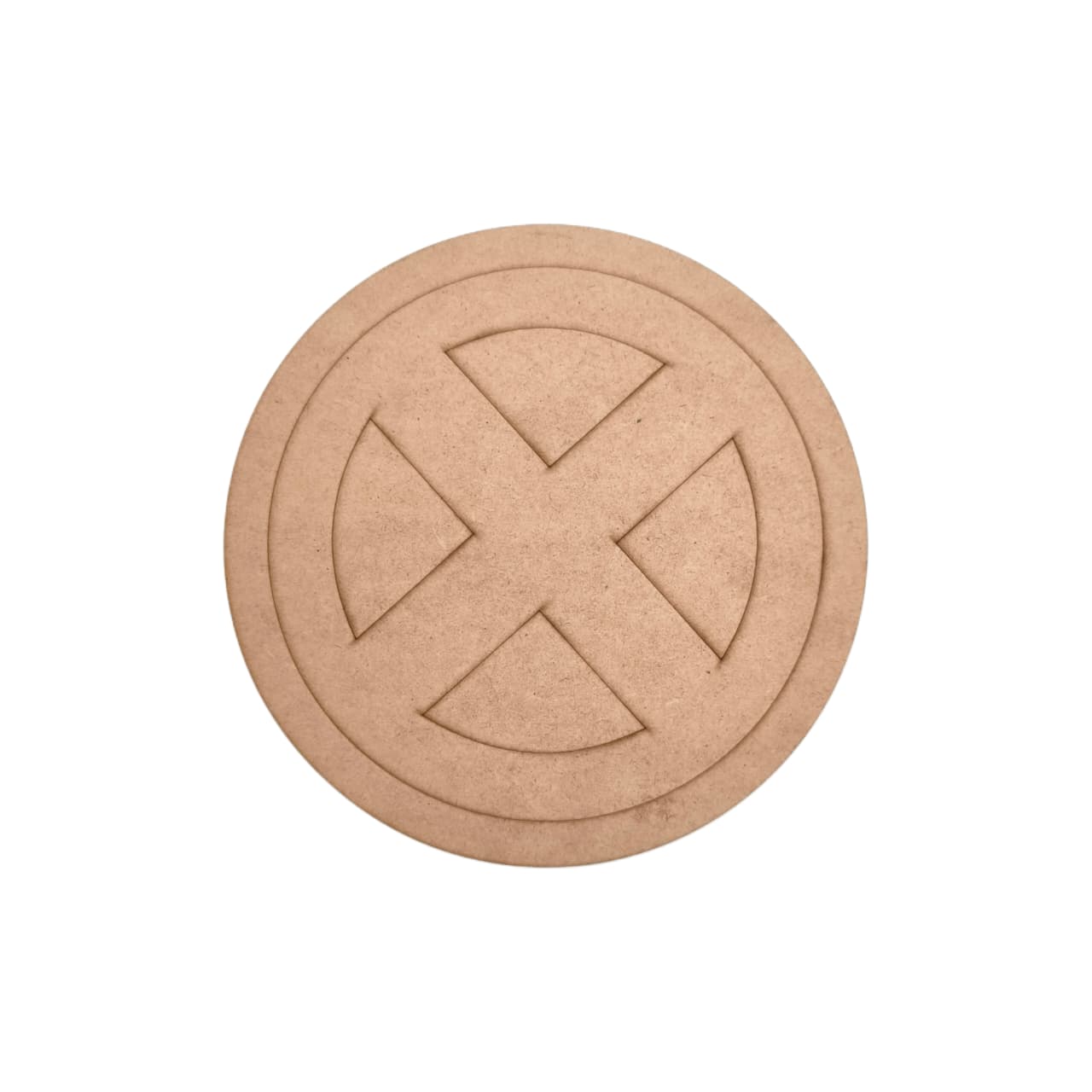 X-Men Logo Marvel Pre Marked Round MDF