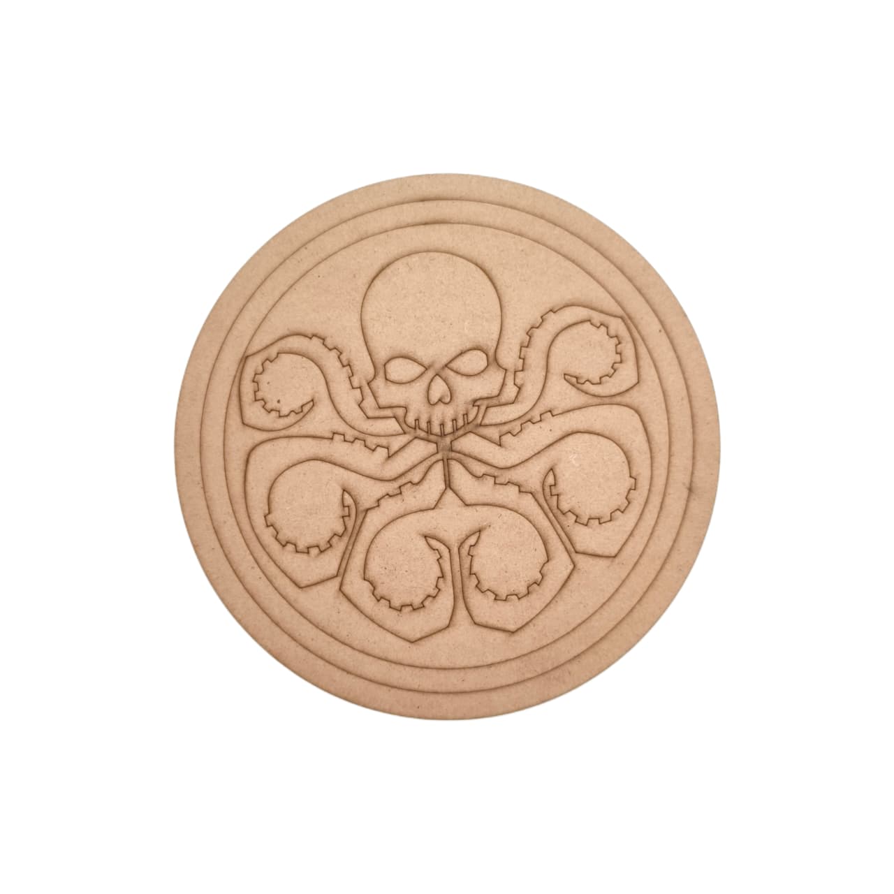 Hydra Logo Marvel Avengers Pre Marked Round MDF