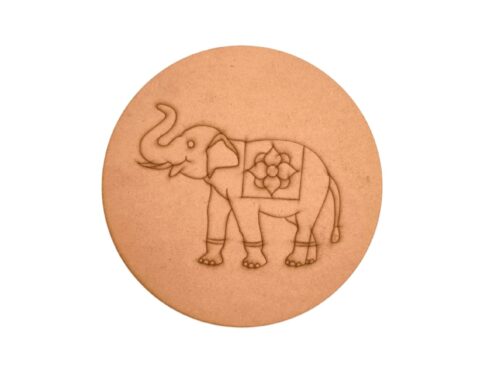 Elephant Pre Marked Round MDF