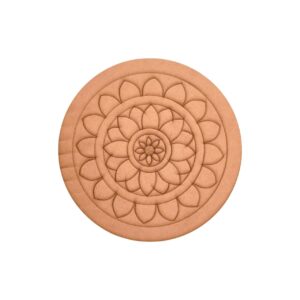 Mandala Pre Marked Round MDF Design 1