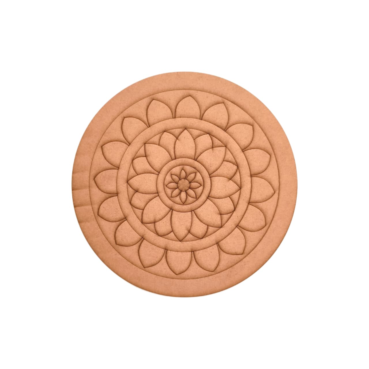 Mandala Pre Marked Round MDF Design 1 Mandala Pre Marked Round MDF Design 1